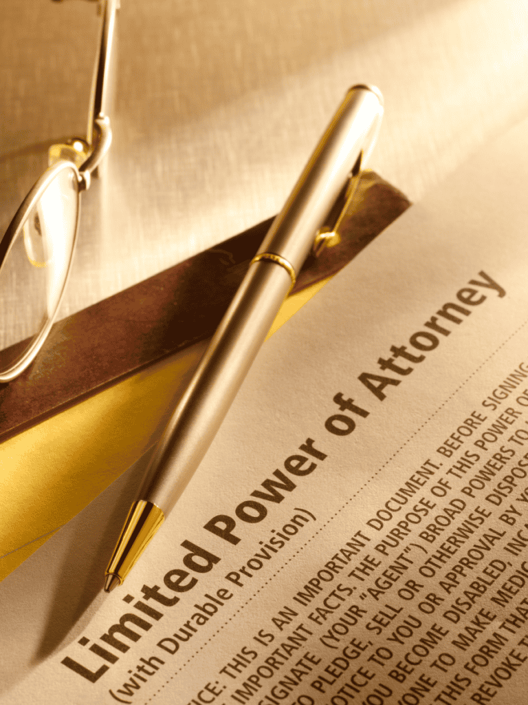 power of attorney document